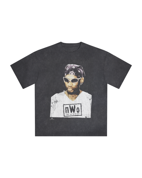 トップス nwo Dennis Rodman ICON T-Shirt wwe ICON TEE – Rodman Apparel