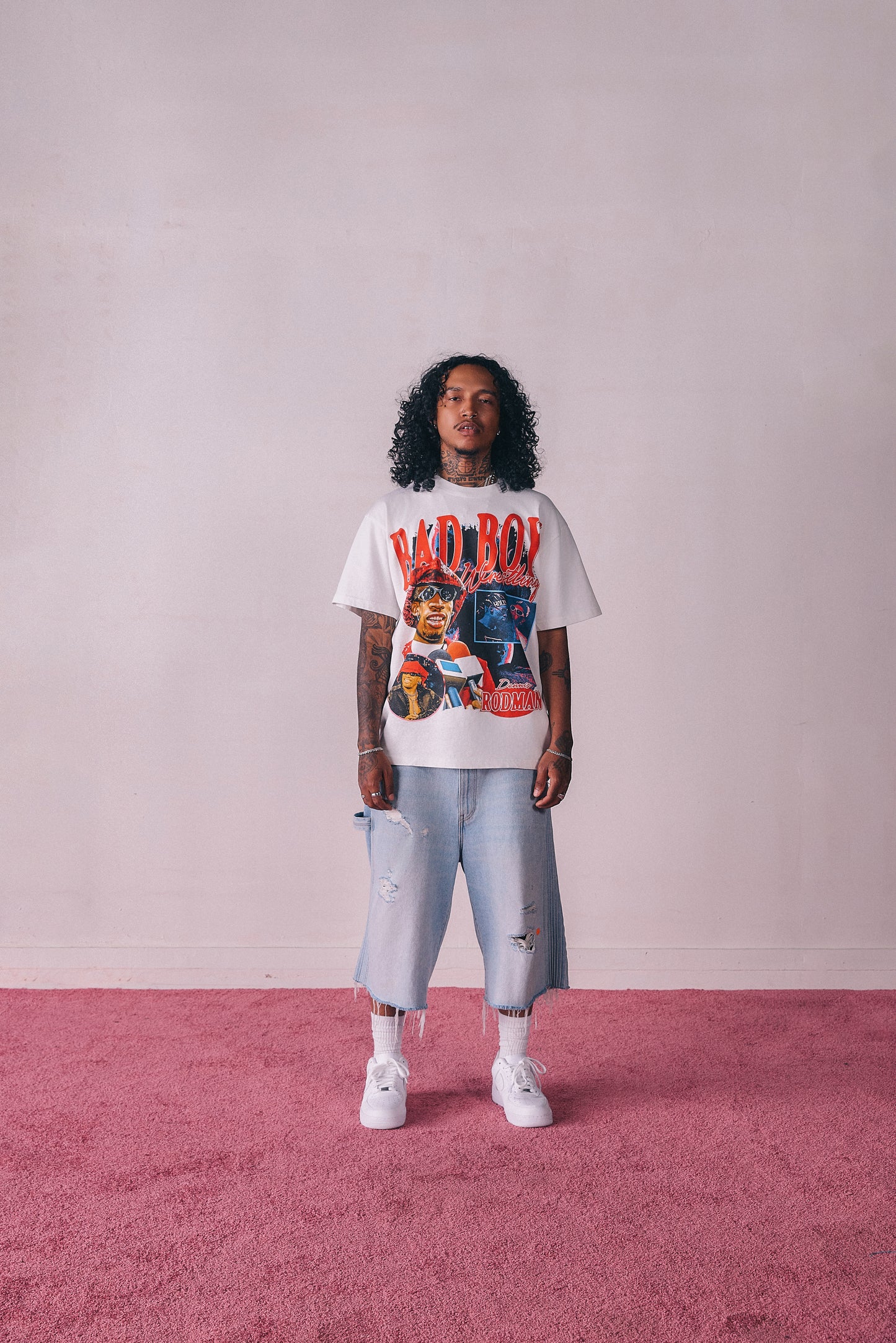 BAD BOY WRESTLING TEE