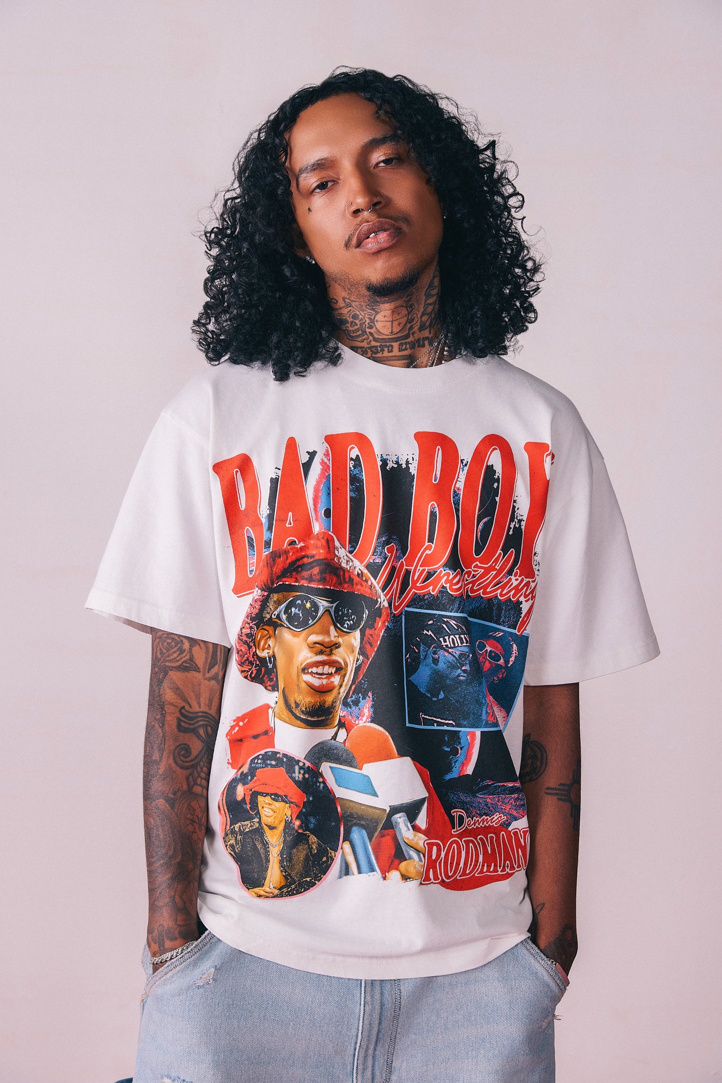 BAD BOY WRESTLING TEE