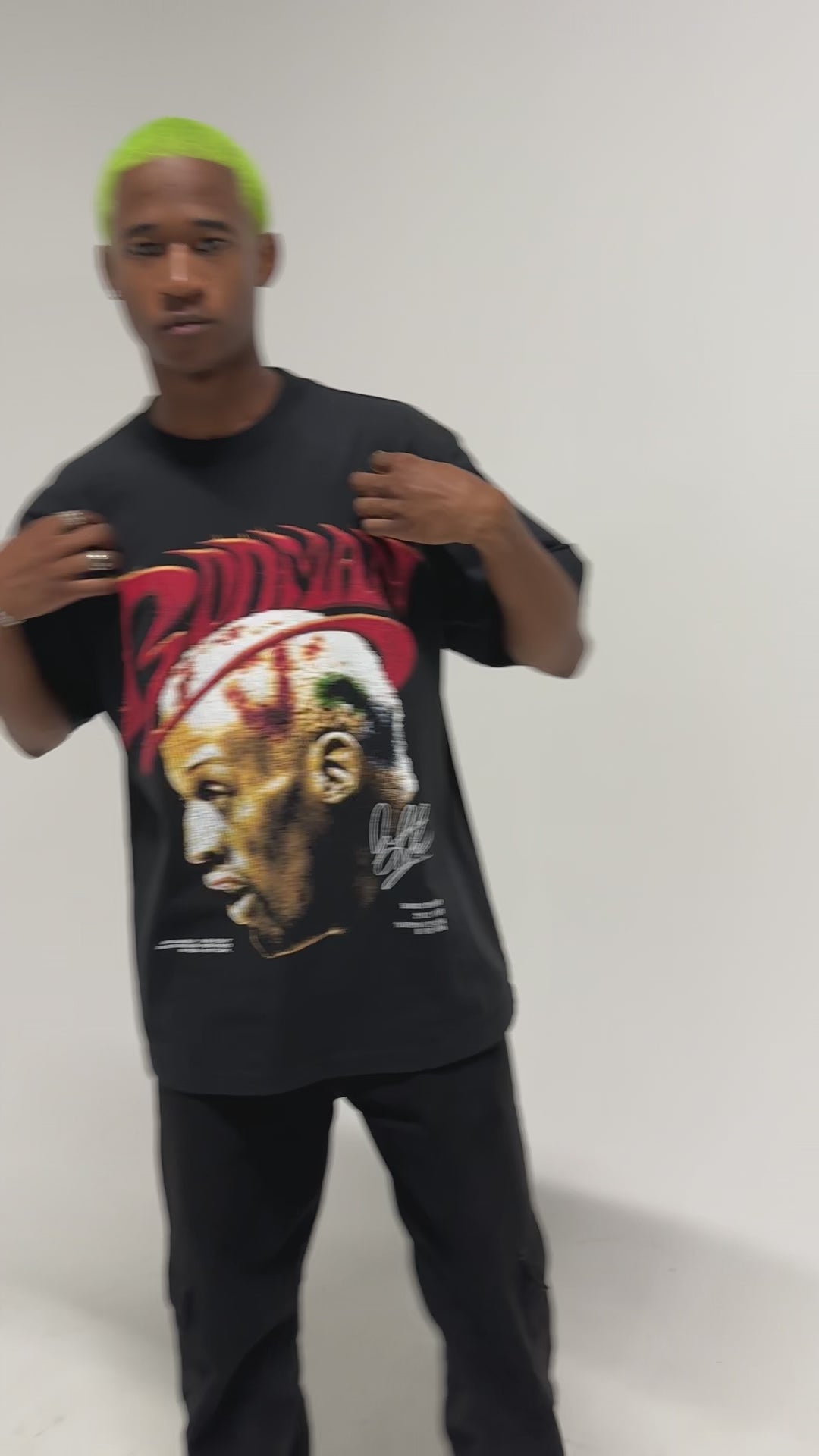 Official Dennis Rodman ICONIC TRIBAL TEE – Rodman Apparel