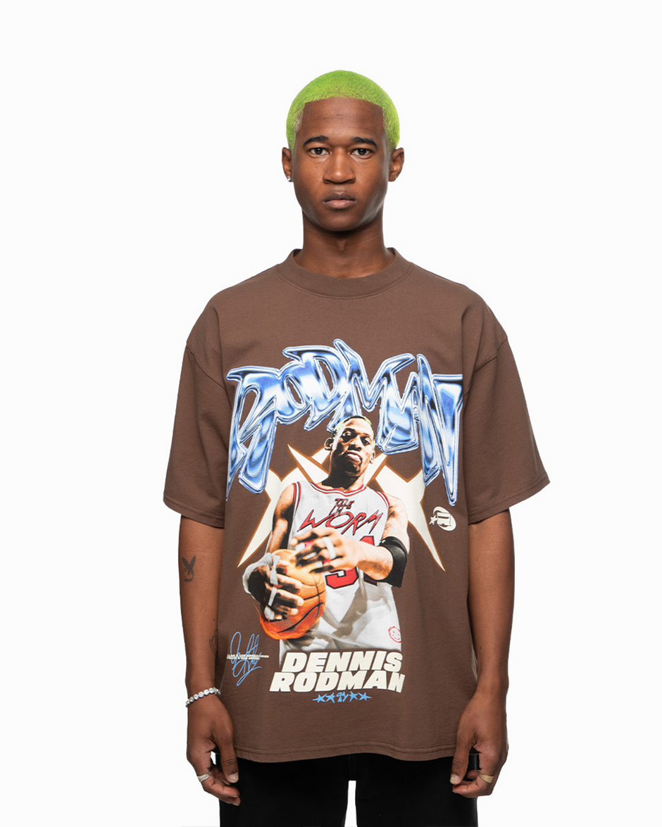 DUAL ESSENTIALS T-SHIRT MEN RODMAN - ETERNAL WHITE